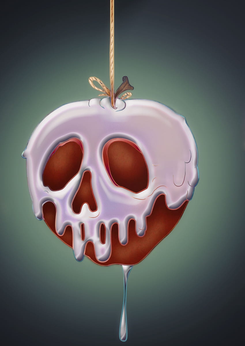 Poison Apple, Pâmela Gomes. Snow white poison apple, Apple art, Poison apples HD phone wallpaper