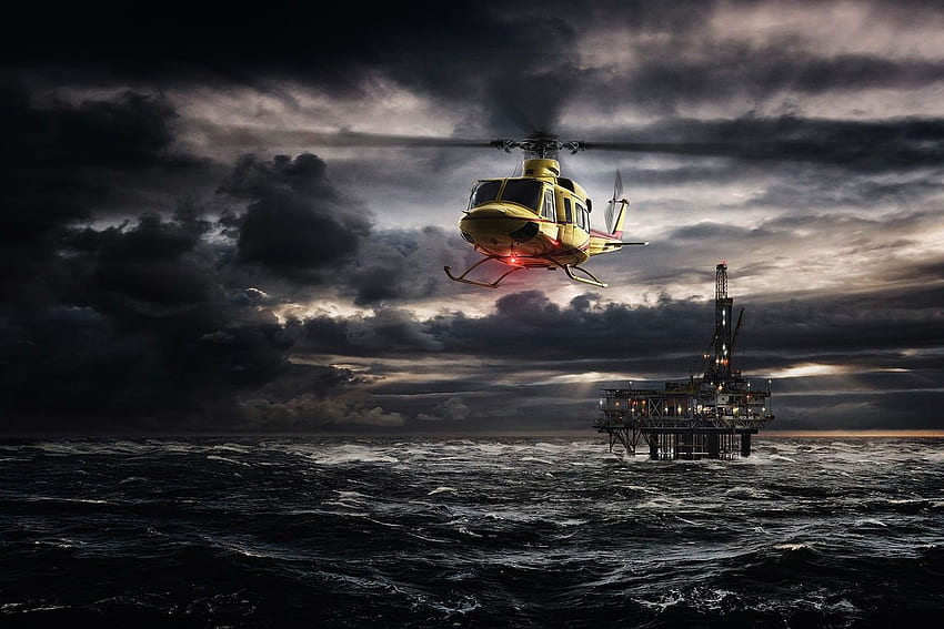 Rig . Oil Rig Man of Steel , Big Rig and Big Rig Background, Offshore HD wallpaper
