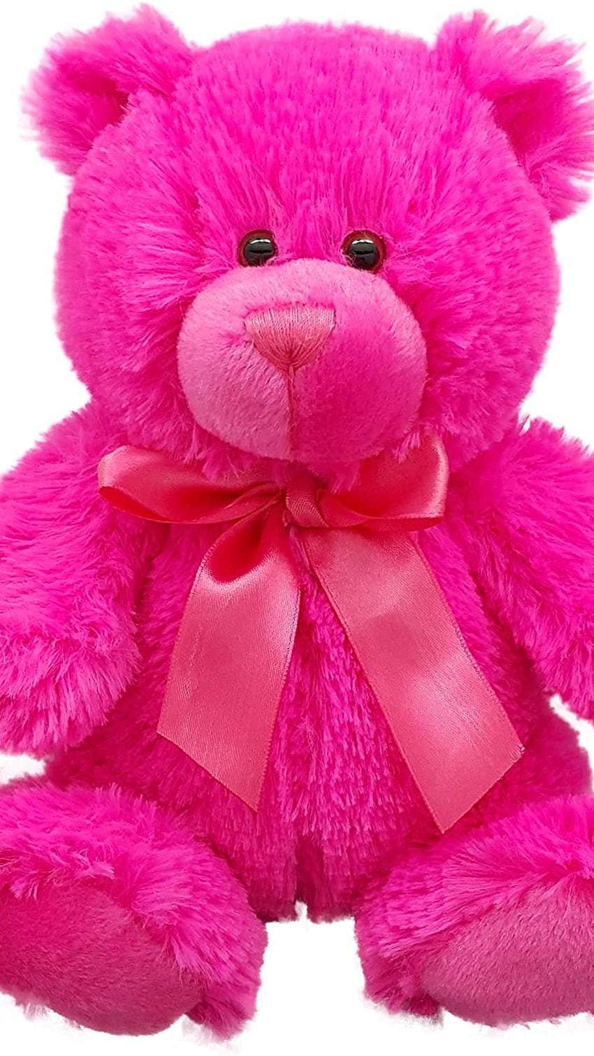 Teddy Bear Wale, Pink Teddy Bear, pink, teddy bear HD phone wallpaper