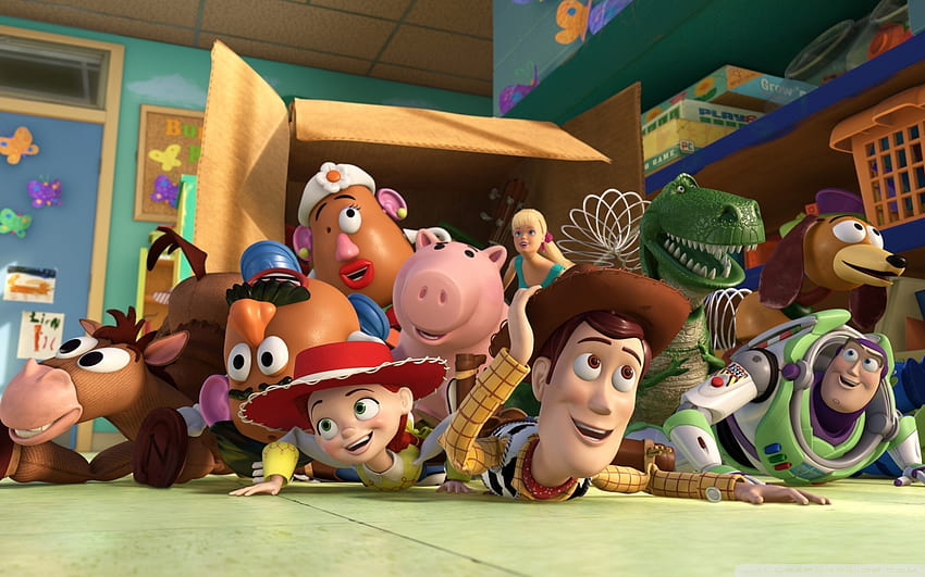 Toy Story 3 Box Toy Ultra Background for U TV : Multi Display, Dual Monitor : Tablet : Smartphone, Cute Toy Story HD wallpaper