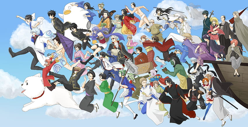 Gintama . Background. Gintama, Anime HD wallpaper