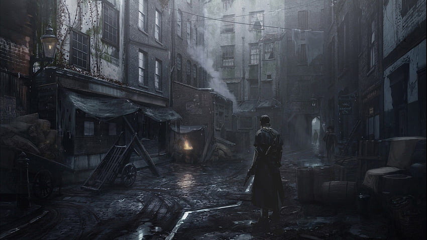 Dark Victorian City, Victorian London HD wallpaper