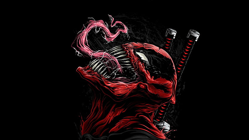 Deadpool And Venom , Venom Amoled HD wallpaper