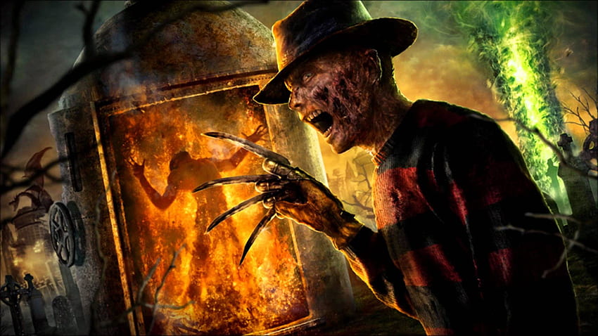 MK9 Freddy Krueger fatality, Mortal Kombat 9 HD wallpaper
