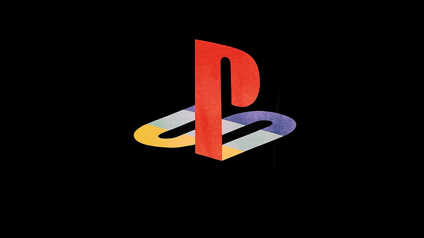 PlayStation PSP Sony Simple Minimalism 로고 검정색 배경 검정색 - 해상도:, Playstation Minimalist HD 월페이퍼