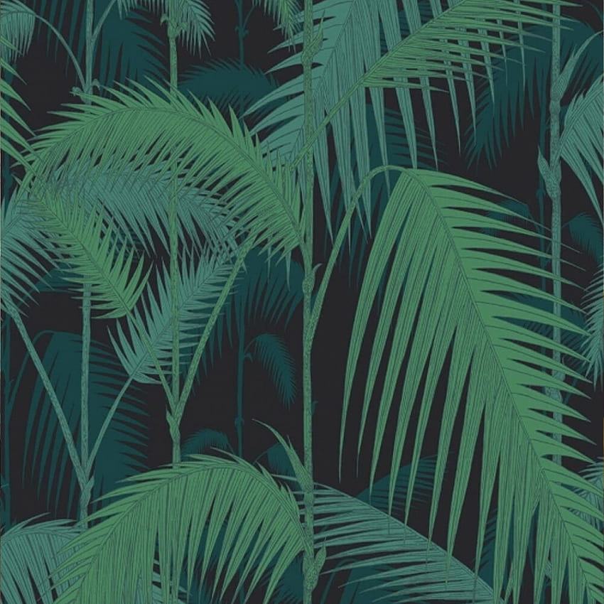 Cole und Sohn 'Palm Jungle Viridian' HD-Handy-Hintergrundbild