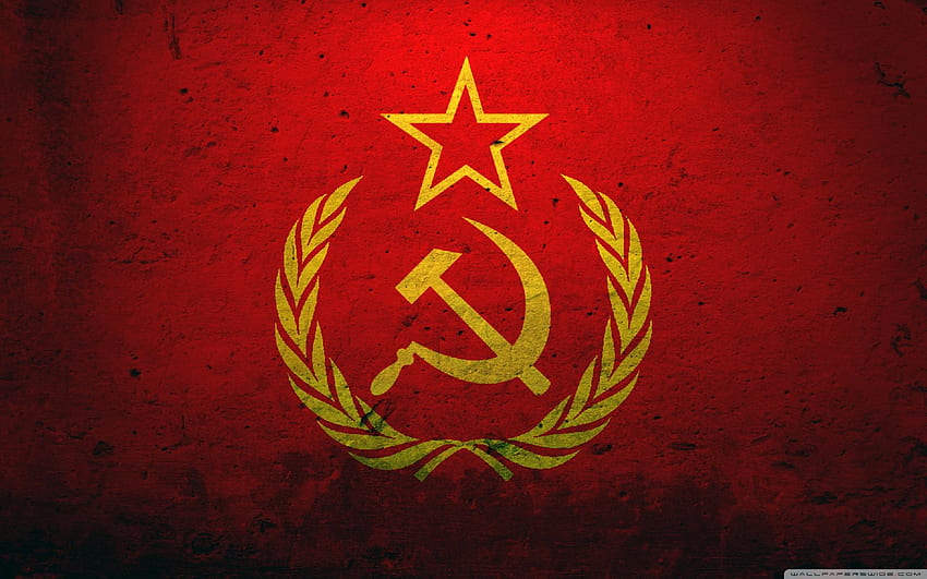 ソビエト連邦のグランジ旗❤、ロシア国旗用 高画質の壁紙