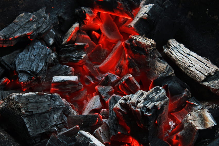 Lagerfeuer, Kohlen, Verschiedenes, Sonstiges, Schwelen, Schwelen HD-Hintergrundbild