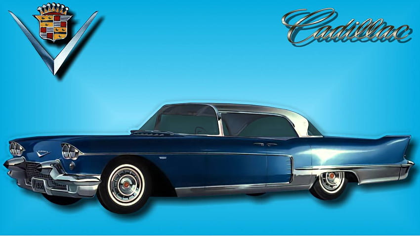 1958 Cadillac Seville Brougham, 캐딜락, 예술, 자동차, 1958캐딜락, 자동차, 빈티지 HD 월페이퍼