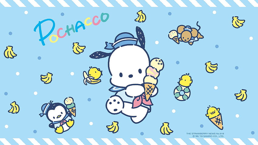 Pochacco . Hello kitty characters, Sanrio characters, Hello kitty HD wallpaper