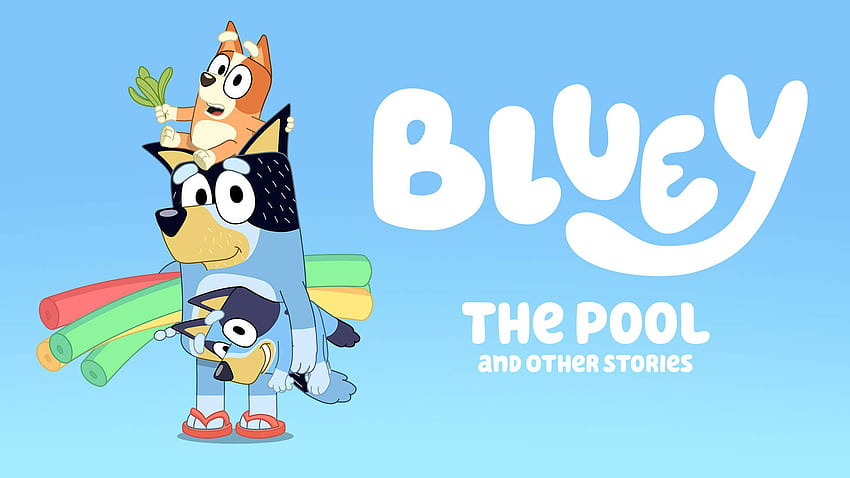 Ver Bluey, la piscina y otras historias, Bluey Cartoon fondo de pantalla