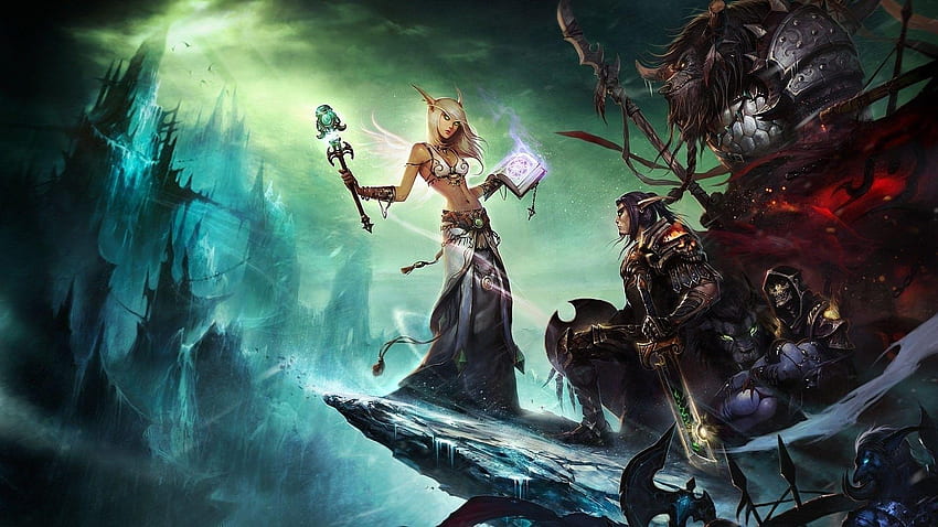 Wow Undead Background, World of Warcraft Monk HD wallpaper
