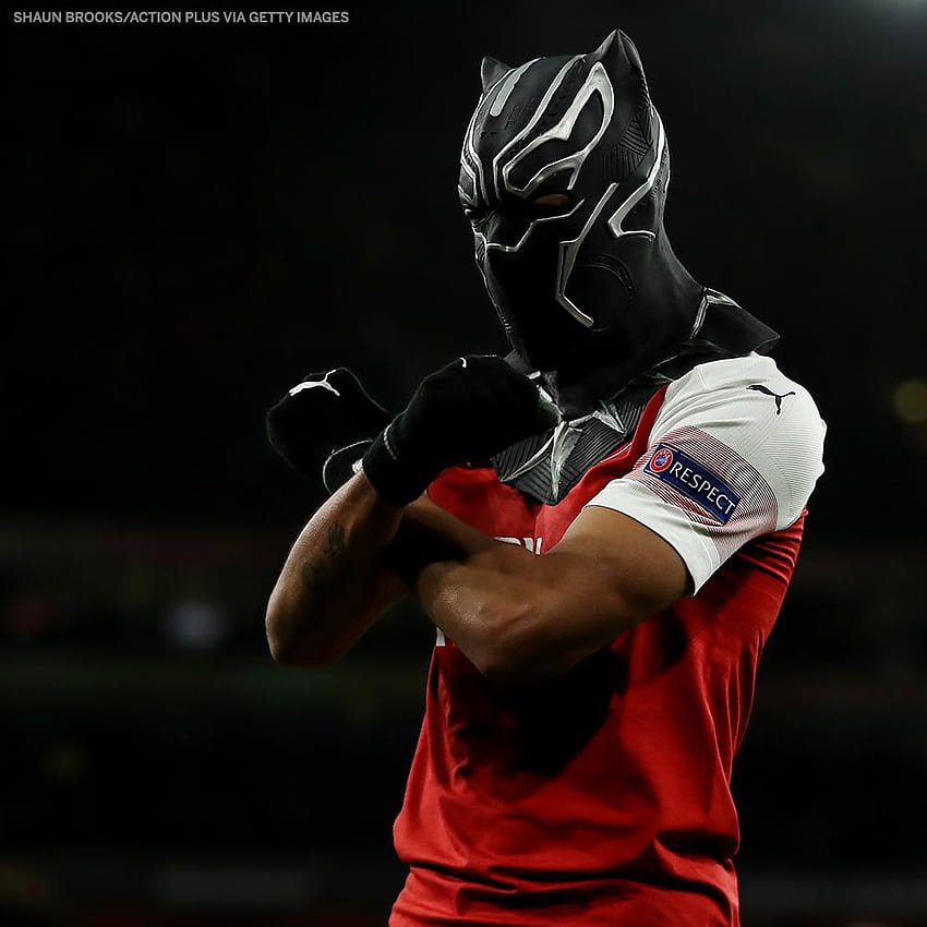 ESPN FC From Batman To Black Panther. Pierre Emerick Aubameyang Loves To Save The Day HD phone wallpaper