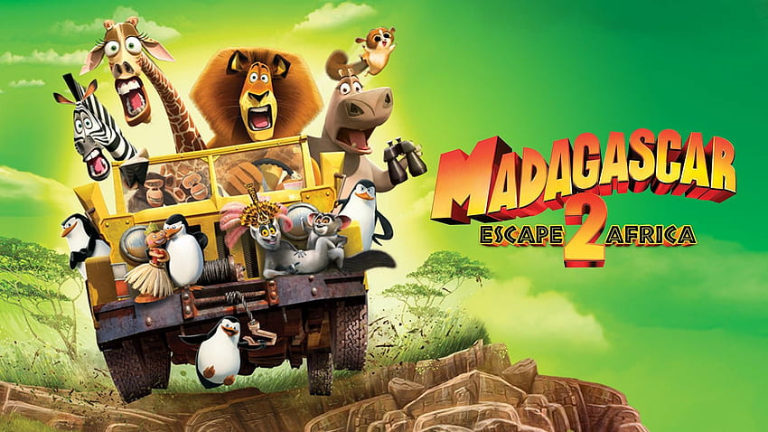Madagascar: Escape 2 África papel de parede HD