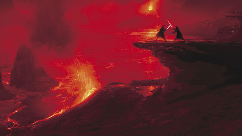 Kolekcja - Gwiezdne wojny - Mustafar Gwiezdne wojny Zemsta Sithów, Gwiezdne wojny: Część III – Zemsta Sithów Tapeta HD