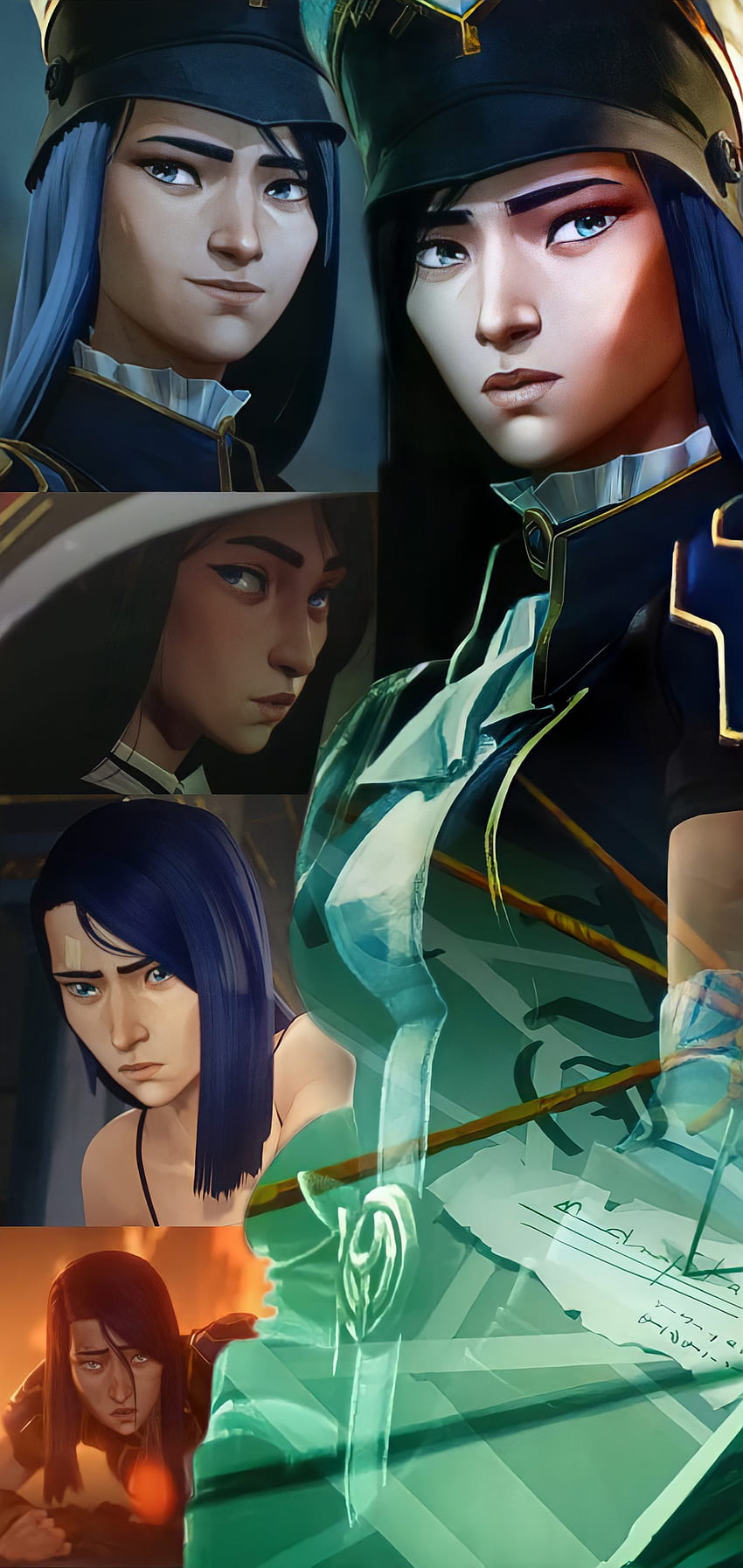 Mythmaker 'Caitlyn' - League of Legends (LOL) 8K wallpaper download