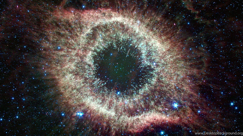 della nebulosa occhio di gatto sullo dello spazio, nebulosa occhio di gatto Sfondo HD
