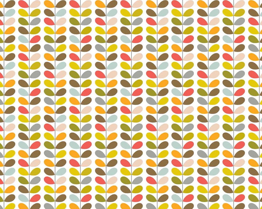 Cute Colorful Pattern - Orla Kiely - - HD wallpaper