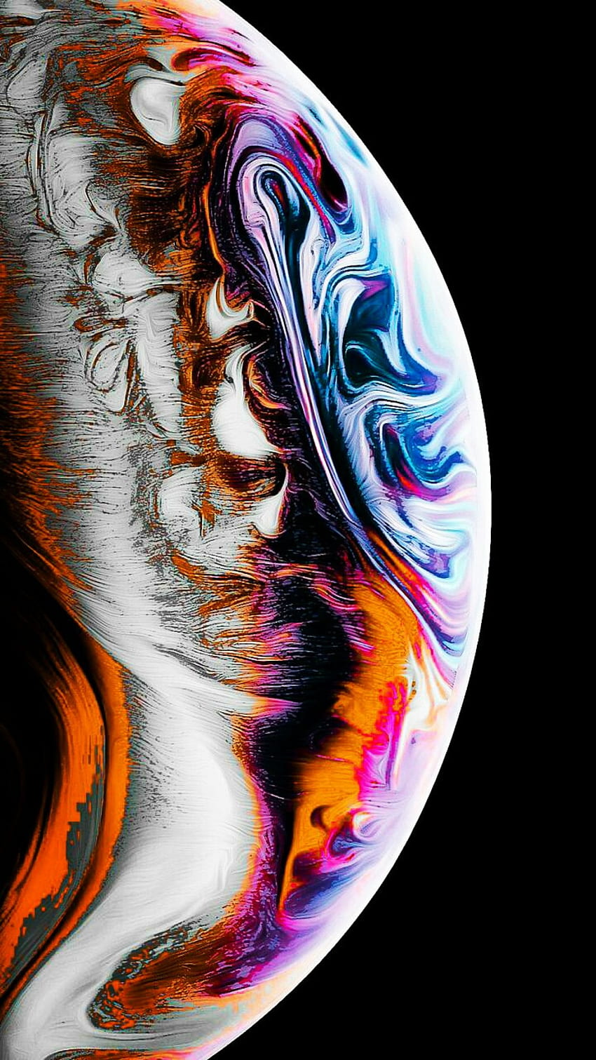 Colourful, eye, head, color, planet HD phone wallpaper