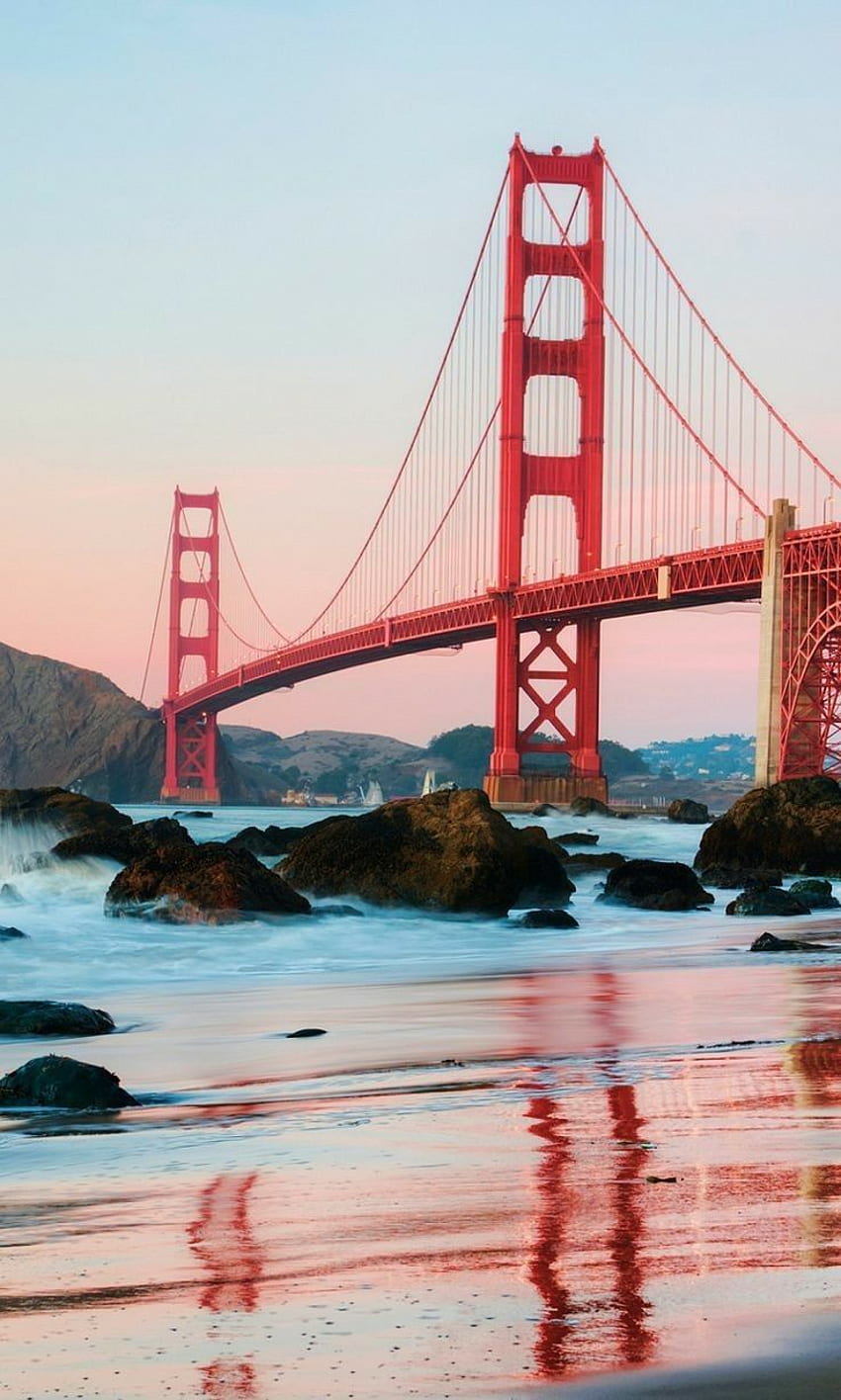 Golden Gate Bridge, San Francisco Körfezi, iPhone - Golden Gate Bridge Telefon - & Arka Plan HD telefon duvar kağıdı