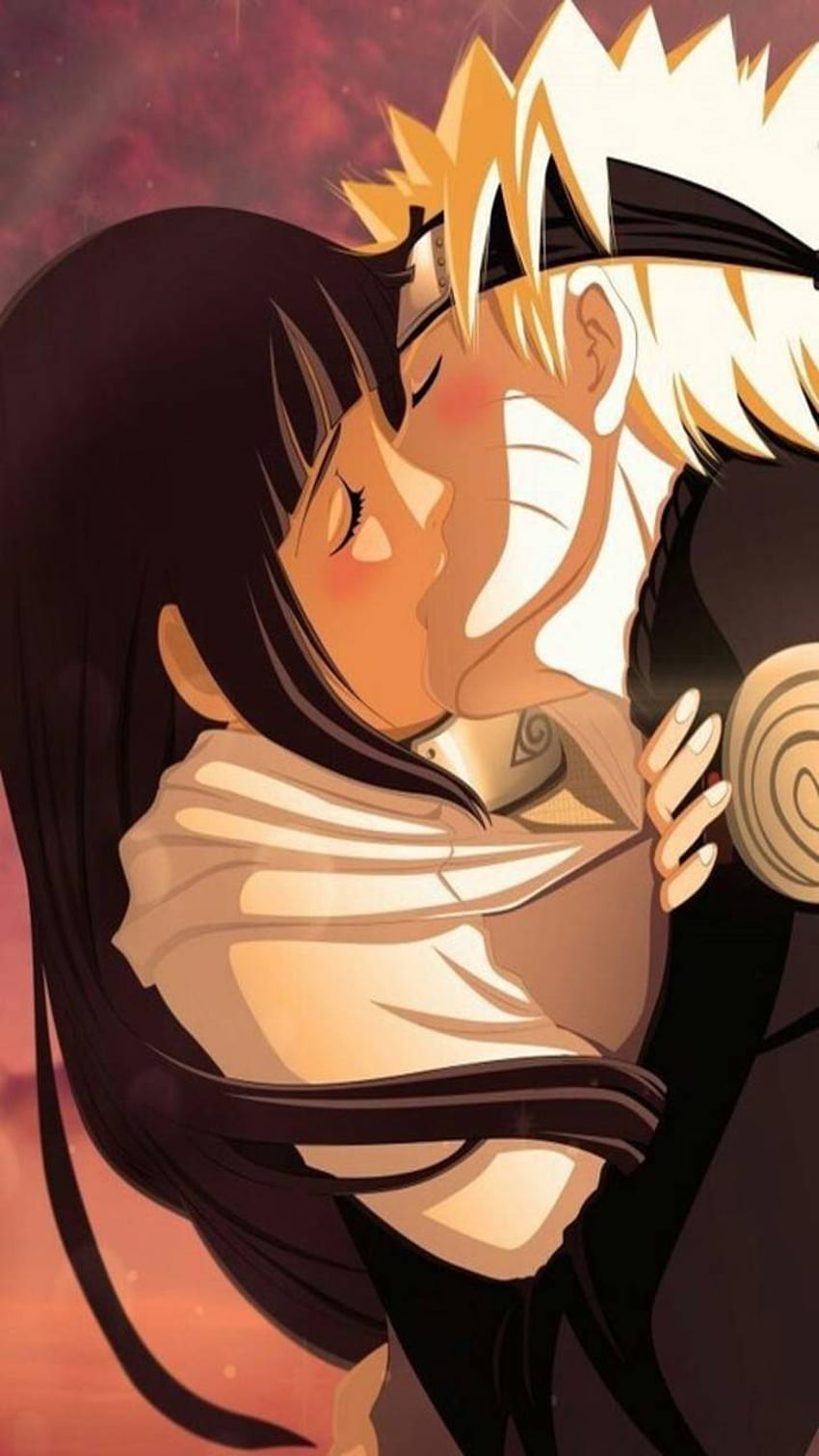 Beso de naruhina fondo de pantalla del teléfono | Pxfuel