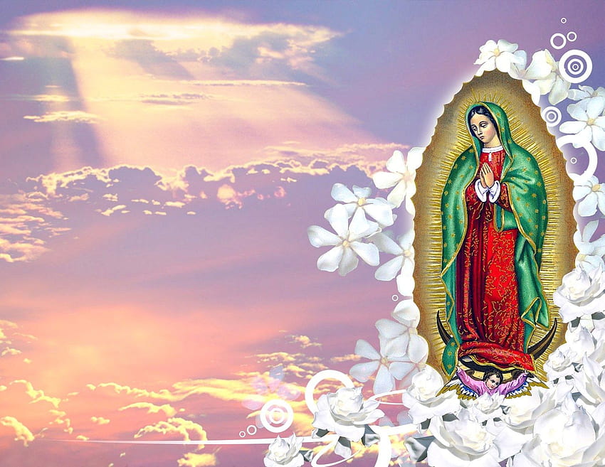 Virgen De Guadalupe Pixiz - Фон на Virgen De Guadalupe HD тапет