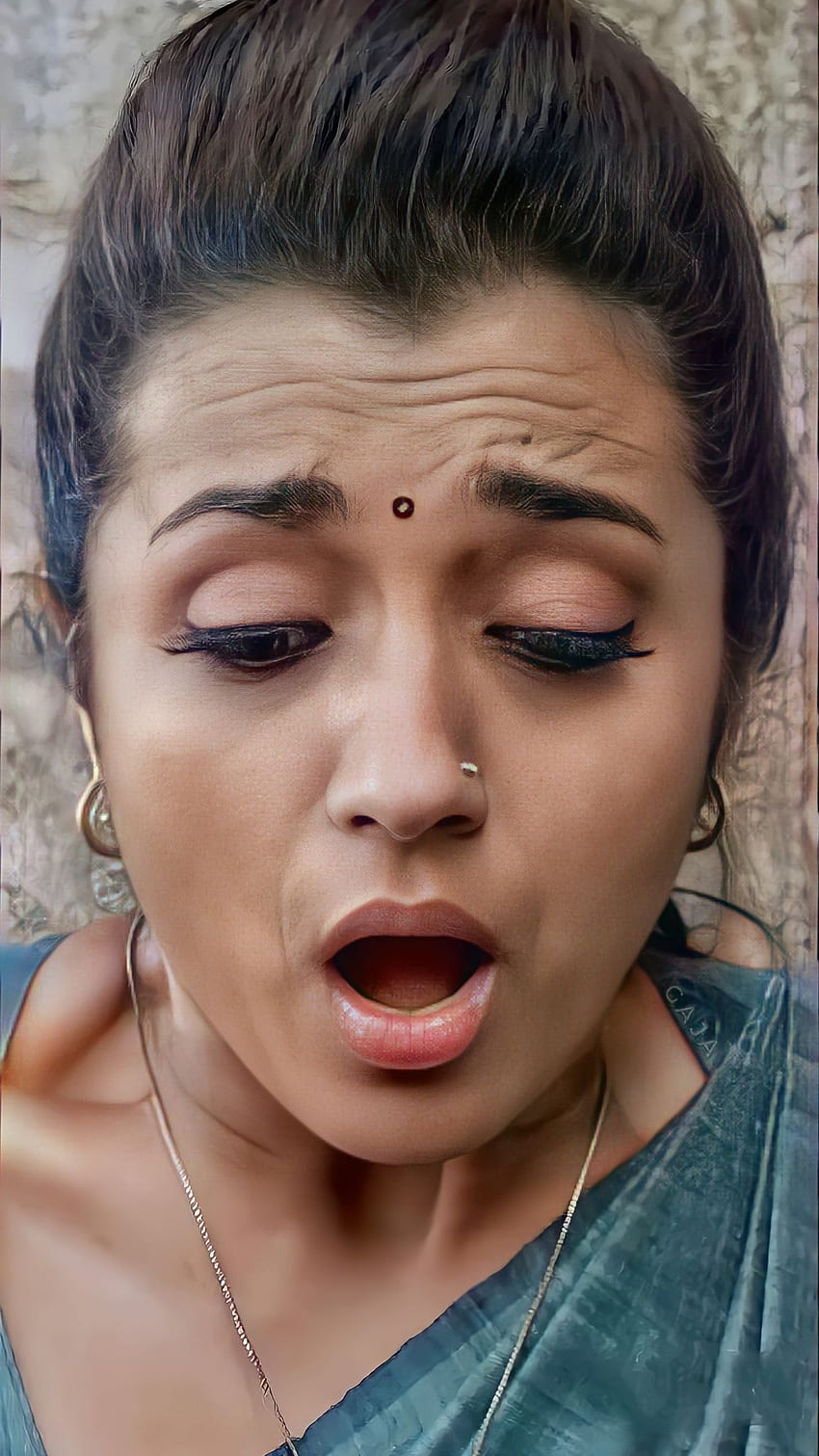 Trisha Krishnan, tamil actress HD phone wallpaper