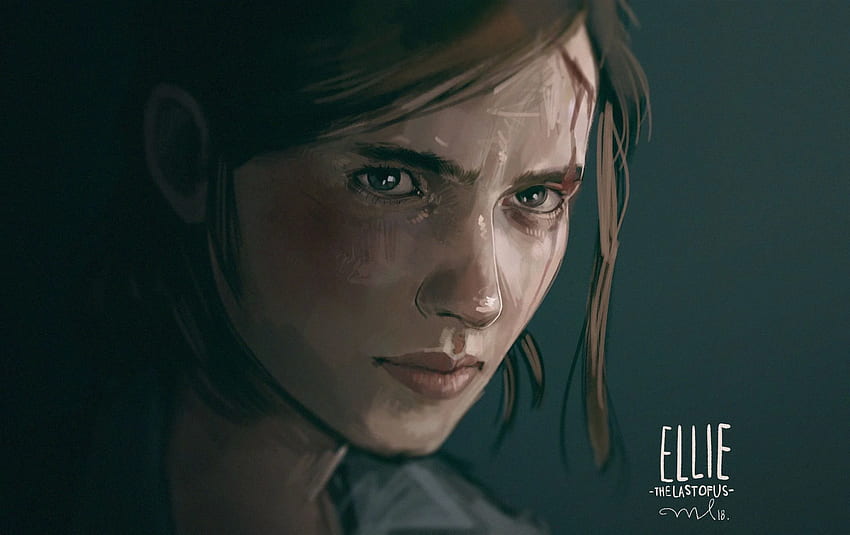 Ellie, The Last of Us Part II, Video Oyunu arka planı, Ellie The Last of Us HD duvar kağıdı