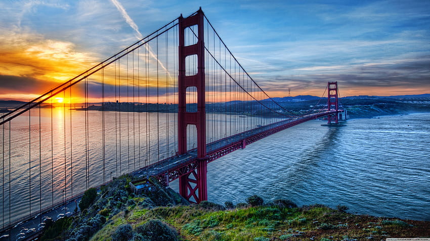 Sunrise At San Francisco ❤ for Ultra , San Francisco iPad HD wallpaper