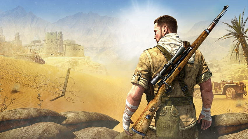 Sniper Elite 3 and Background, Sniper Games HD wallpaper