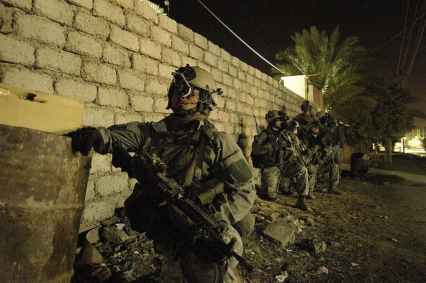 75th Ranger Regiment conducing operations in Iraq, 26 April, United States Army Rangers HD wallpaper