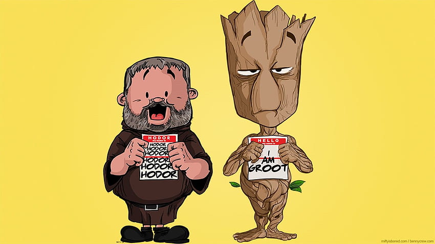 Най-смешните мемове на Groot, които ще го направят най-очарователния герой, Funny Groot HD тапет