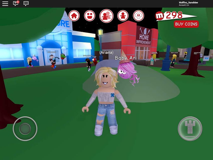 Website of the Roblox Game MeepCity. Editorial Stock Photo - Image