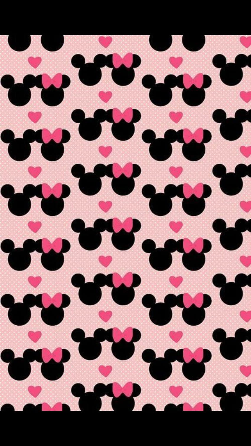 Minni und Micky. iPhone im Jahr 2018, Minnie Mouse Polka Dot HD-Handy-Hintergrundbild