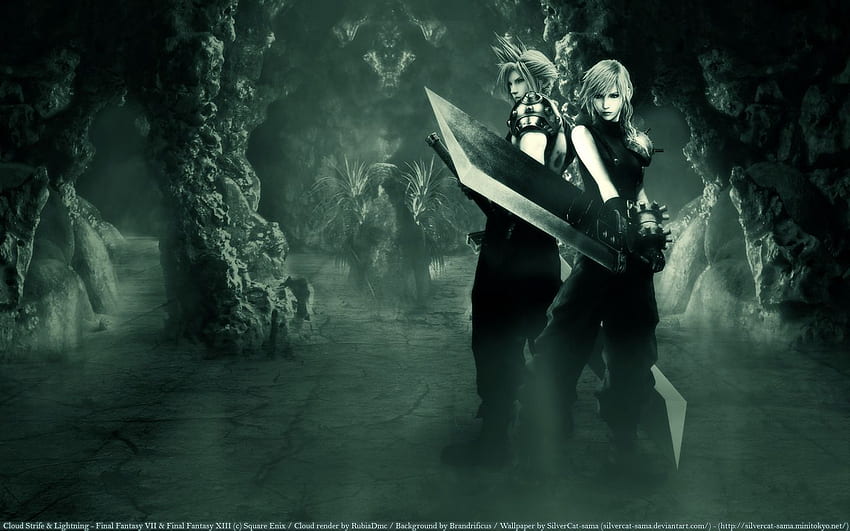 Crossover: Petir dan Cloud, Final Fantasy Cloud Wallpaper HD