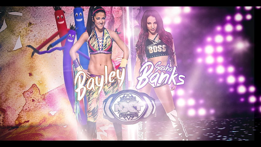 Sasha Banks vs Bayley I Made : SquaredCircle Wallpaper HD