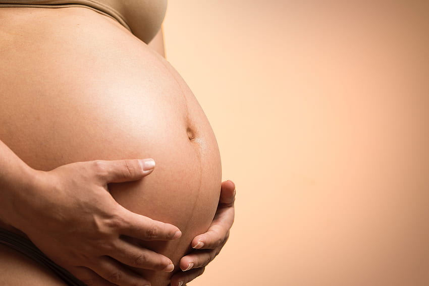 Donna incinta · Stock, Gravidanza Sfondo HD
