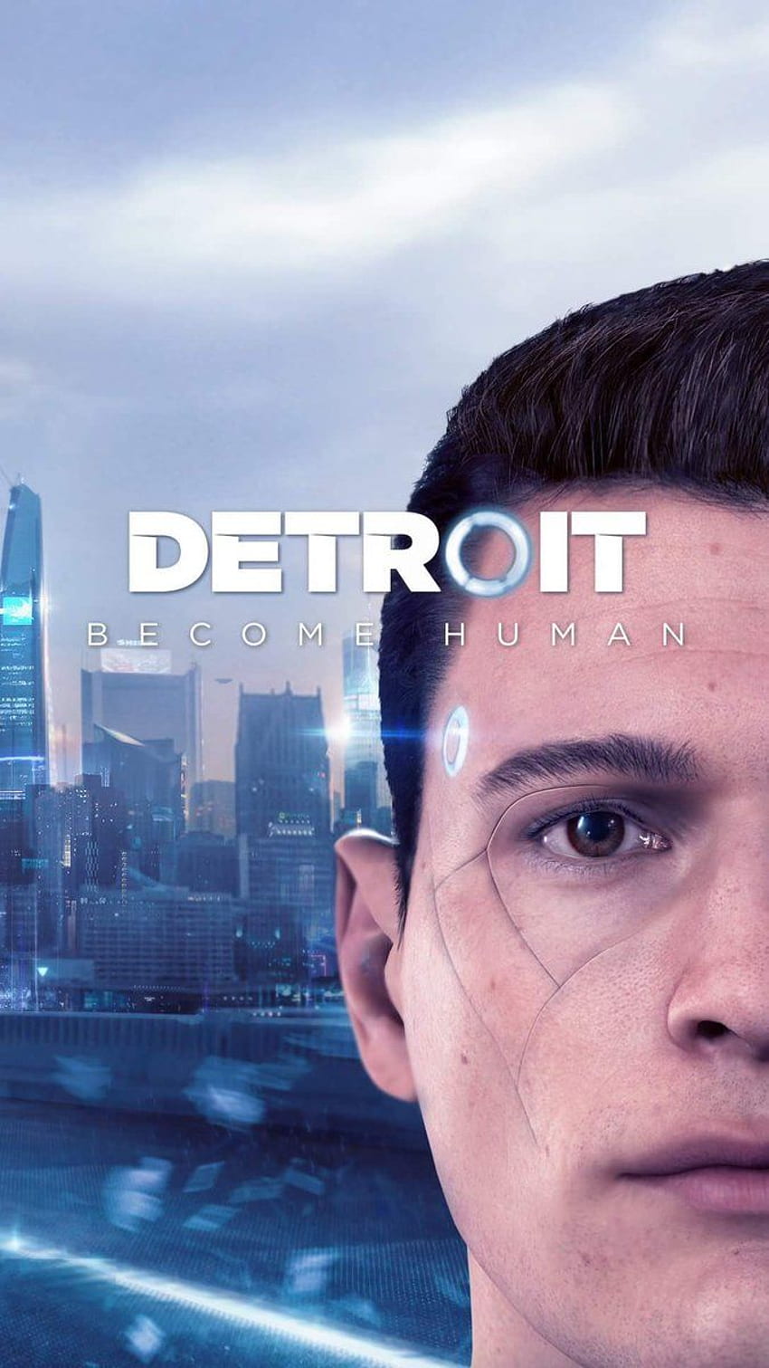 Detroit Conviértete en humano, Detroit Conviértete en humano Connor fondo de pantalla del teléfono
