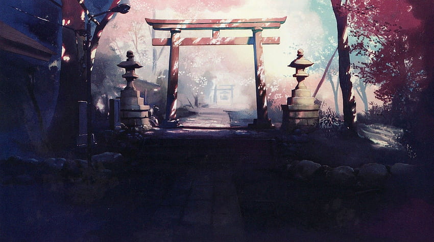 Shrine, Crimson Shrine HD wallpaper