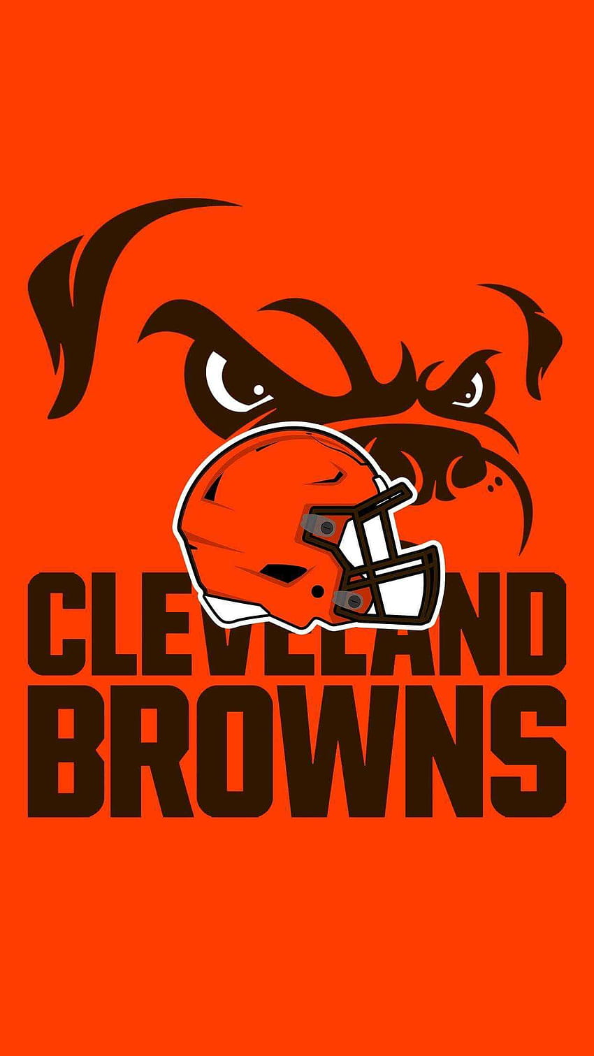 Cleveland Browns wallpaper for mobile phone tablet desktop computer and  other devices HD an  Cleveland browns wallpaper Cleveland browns logo Cleveland  browns