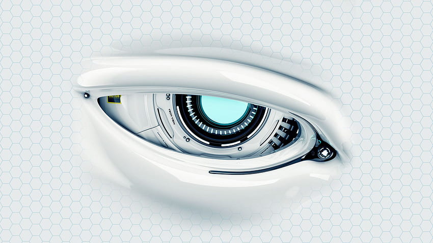 Sci Fi Eye con las etiquetas: Hot, Windows, Robot, Eye, White, Macbook, MacBook Air, MacBook Pro fondo de pantalla