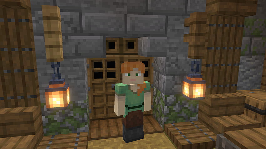 I Redesigned The Alex Skin For Fun : R Minecraft, Minecraft Alex HD wallpaper