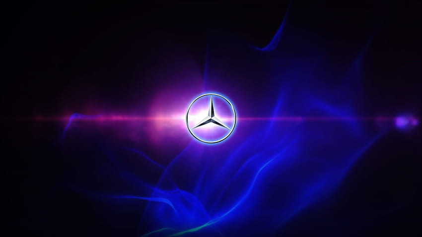 Logotipo de Mercedes, emblema de Mercedes fondo de pantalla