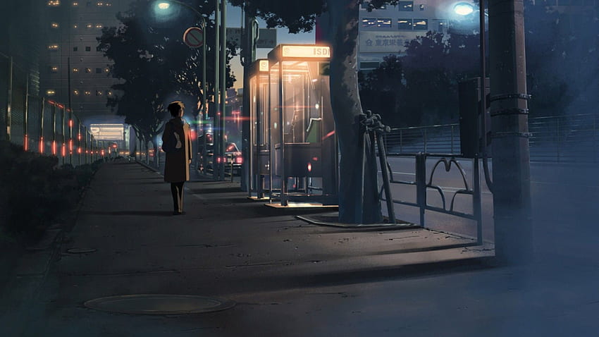 Solitudine Anime, Lonely Street Sfondo HD