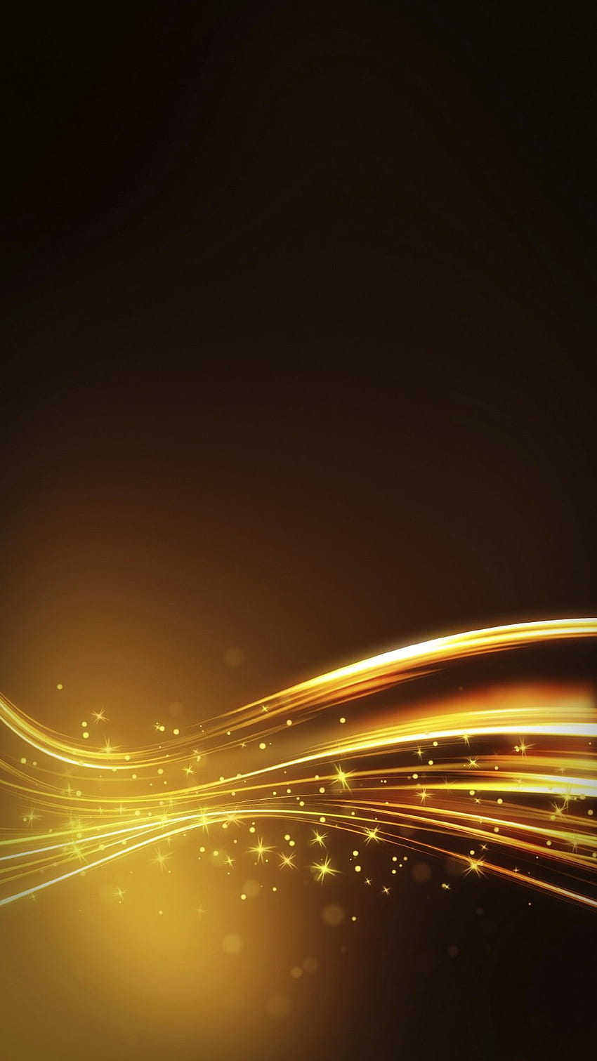 Gold-Samsung-Galaxie, schwarze und goldene Galaxie HD-Handy-Hintergrundbild