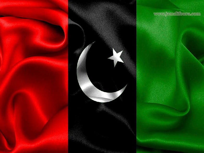 Flaga PPP Flaga Partii Ludowej Pakistanu - Humpk Tapeta HD