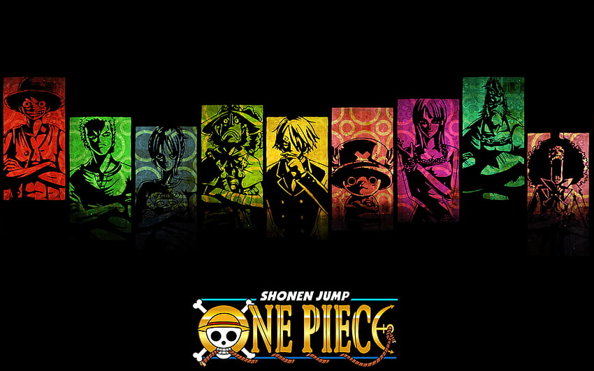 One Piece Shanks Crew Cinema, One Piece Logo papel de parede HD