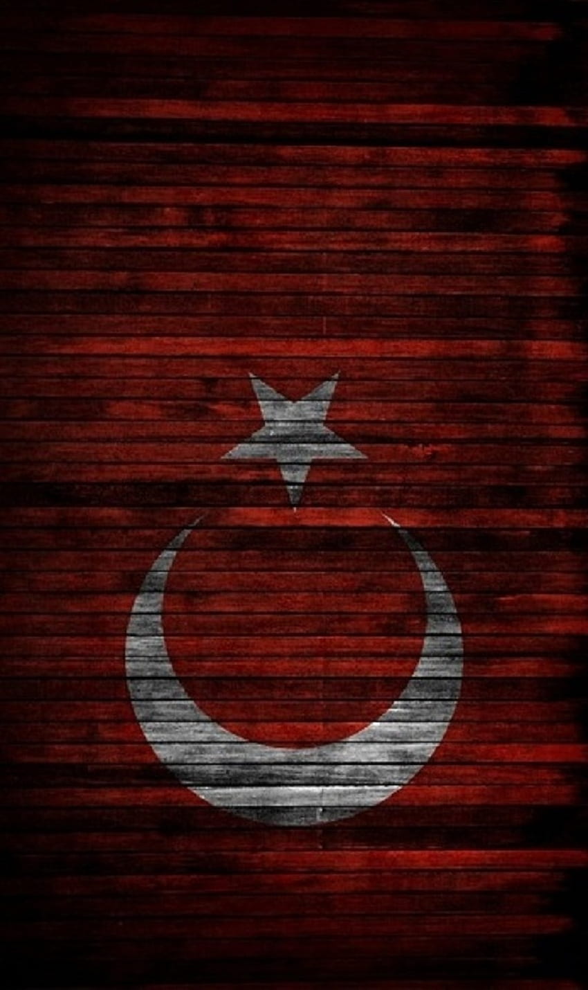 BAYRAK、RED、STAR、MOON、TURKEY、TURKISH、TURK HD電話の壁紙