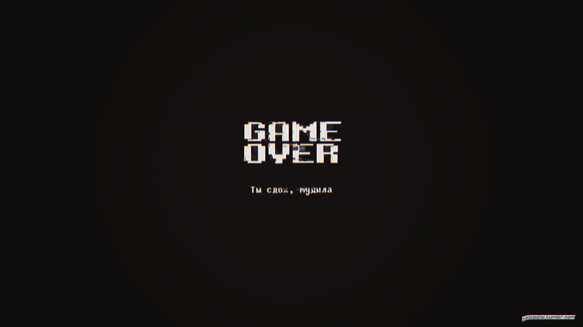 Game Over . Game , PC, Mario Game Over HD wallpaper