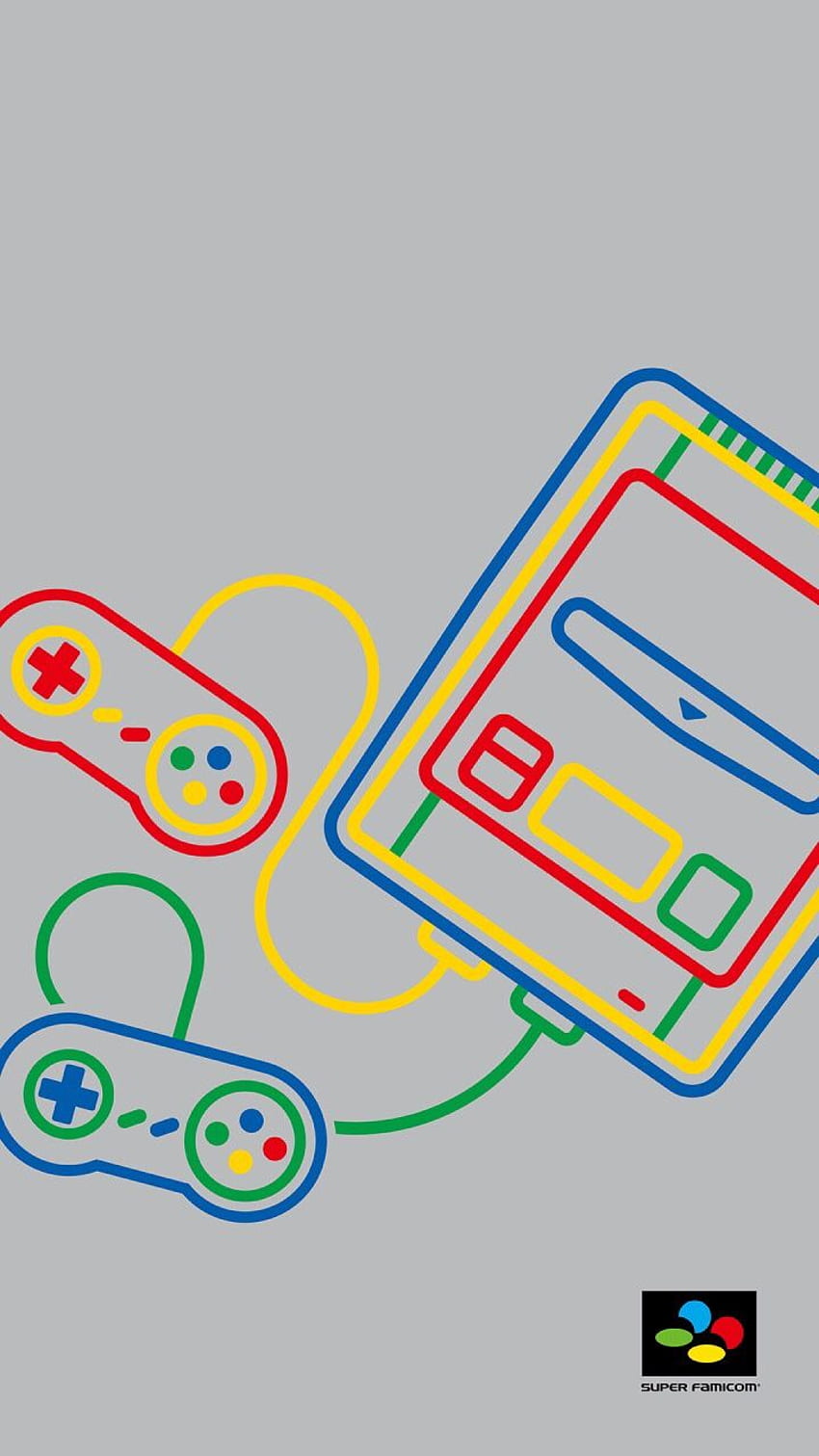 Nintendo LINE account - a look at the latest Super Famicom stickers HD phone wallpaper